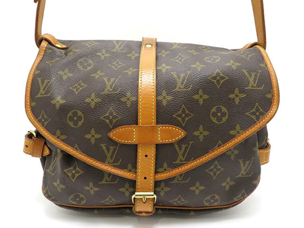LOUIS VUITTON Bag Saumur Shoulder Monogram